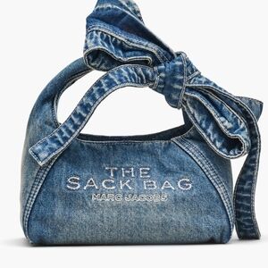 Marc Jacobs Bow Denim Mini Shoulder Bag NWT